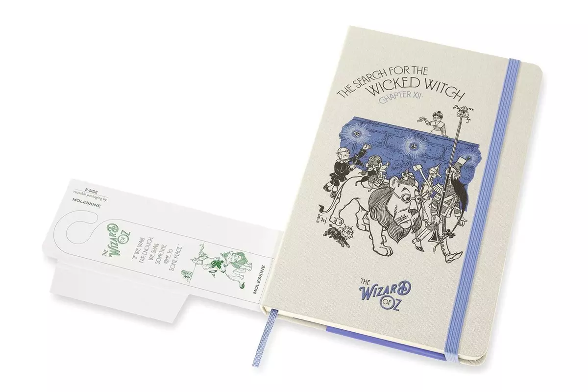 Een Moleskine Limited Edition Wizard Of Oz XII Notebook Plain Hardcover Large koop je bij Moleskine.nl